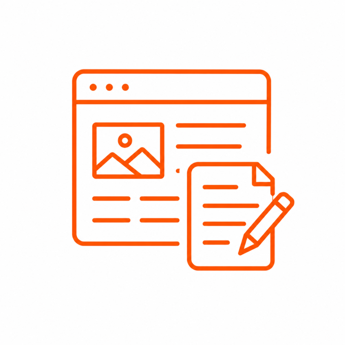 CMS pages and blogs