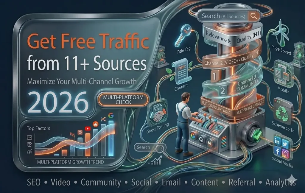 Top Free Traffic Sources for Websites in 2026