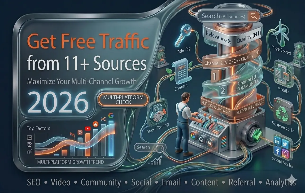 Top Free Traffic Sources for Websites in 2026