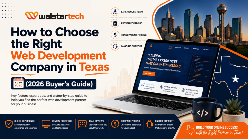 How to Choose the Right Web Development Company in Texas