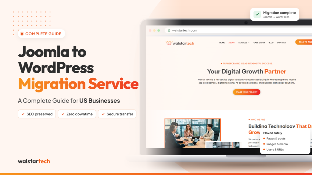 Joomla to WordPress Migration